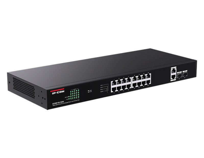 G1120P-16-150W 18GE+2SFP Ethernet Unmanaged Switch With 16-Port PoE