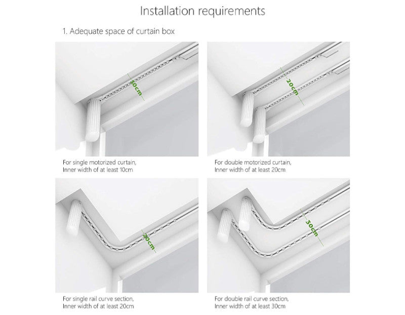 Smart Curtain 4.20 Meter Motor Wifi