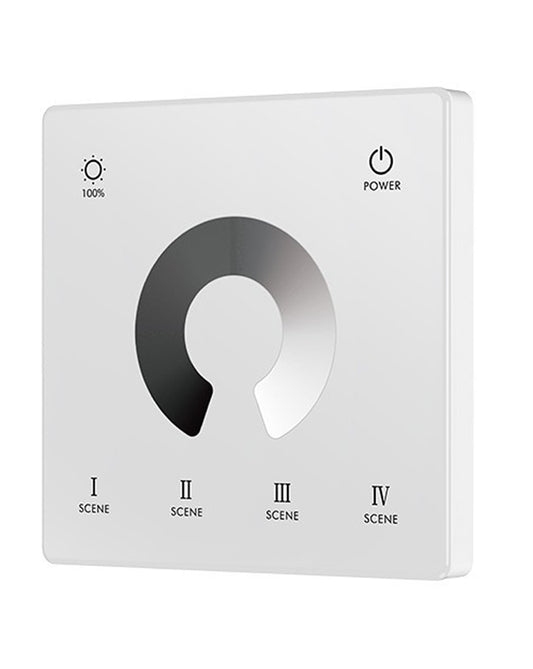 TW1 Wall Mounted Touch Panel Dimmer - White