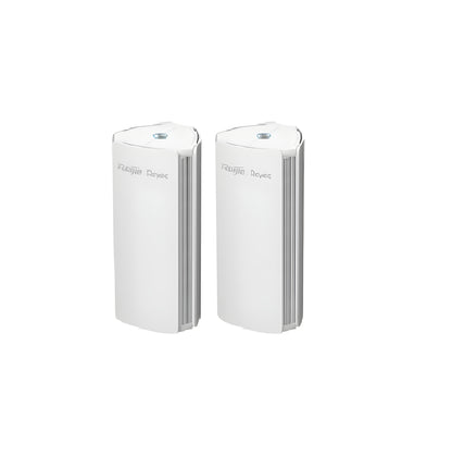 Ruijie Wi-Fi 6 Dual-band Gigabit Mesh Router (pack of 2) RG-M18 1800M