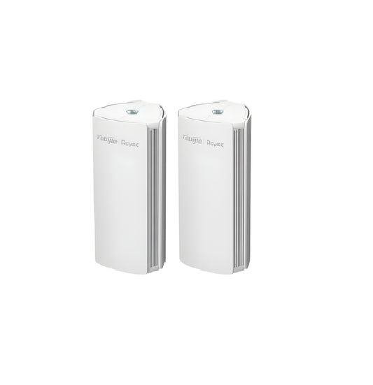 Ruijie Wi-Fi 6 Dual-band Gigabit Mesh Router (pack of 2) RG-M18 1800M