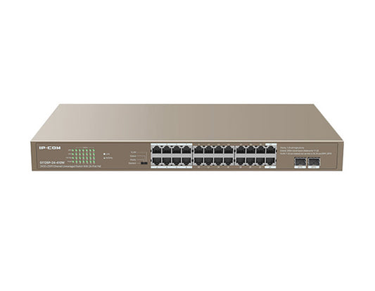 G1126P-24-410W 24GE+2SFP Ethernet Unmanaged Switch With24-Port PoE
