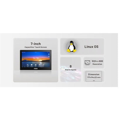 Fanvil i504 SIP Indoor Monitor 7 inches i504