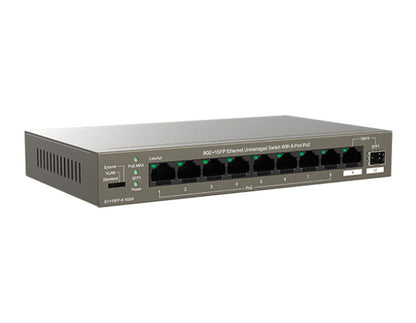 8-Port Gigabit PoE Switch – 102W Total Power (G1110PF-8-102W V1.0)