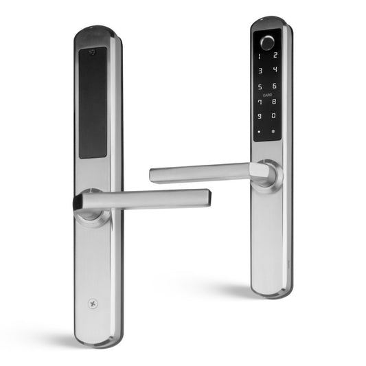 Smart Lock Aluminum Door TT Lock -Silver-S10