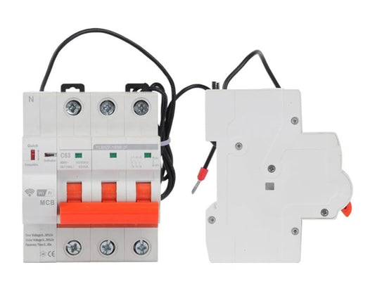 WIFI Metering Circuit 3P 40A Breaker Switch Leakage Protection