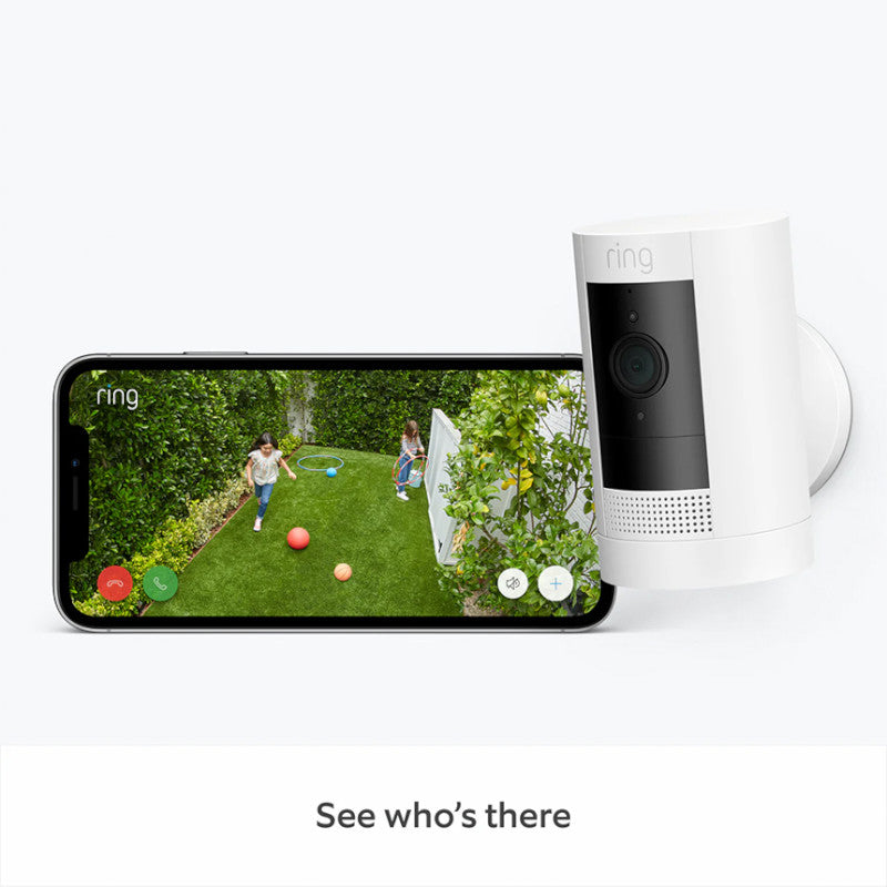 Ring Stick Up Cam Battery HD security camera - White
