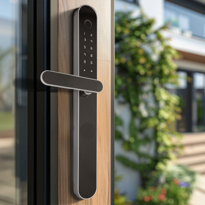 Aluminum Door Lock Double Sided Fingerprint L-S30-B