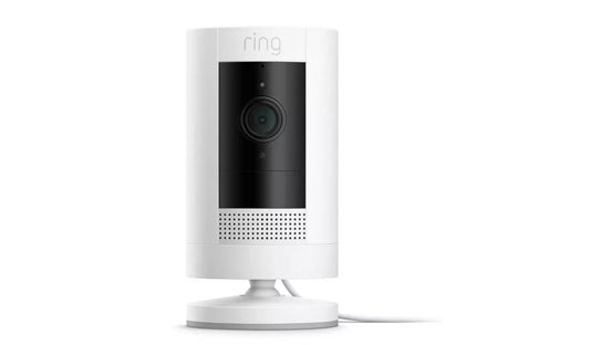 Ring Stick Up Plug-in Cam (Indoor/Outdoor) - White