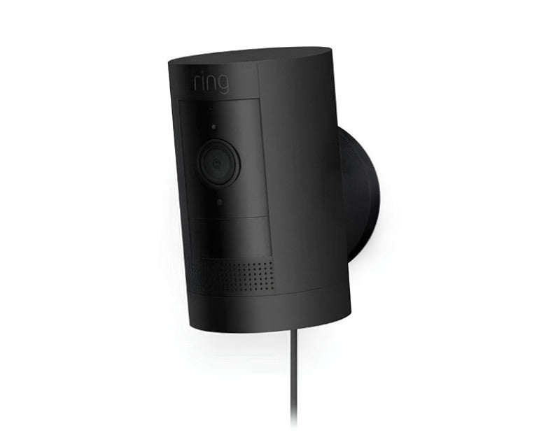 Ring Indoor Cam, Stick Up Cam Plug-In - Black