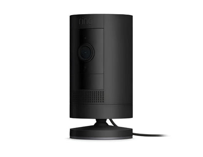 Ring Indoor Cam, Stick Up Cam Plug-In - Black