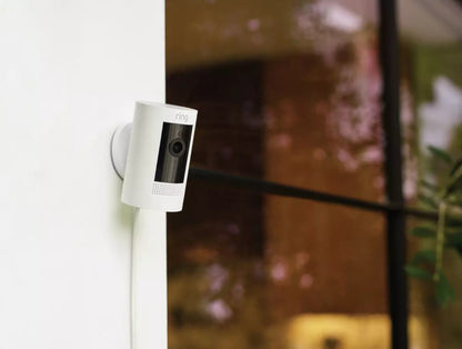 Ring Stick Up Plug-in Cam (Indoor/Outdoor) - White