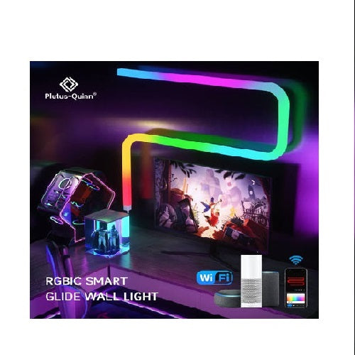 Smart WiFi Glide Night Light RGBIC LED 4 Pieces
