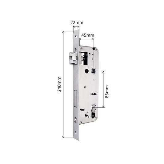 mortise door lock size 240_45*85