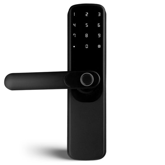 Smart Door Lock Wooden-pvc Door TTLock-black-X1-TT