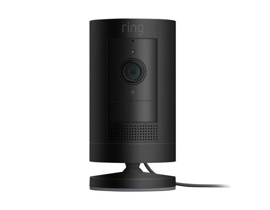 Ring Indoor Cam, Stick Up Cam Plug-In - Black
