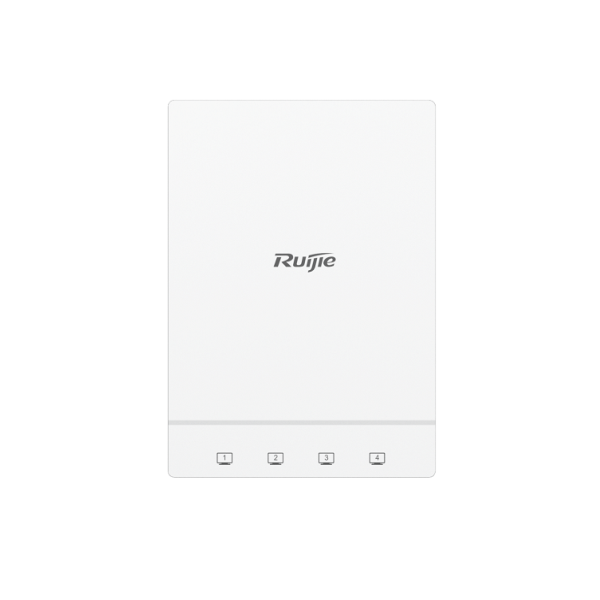 Ruijie Wall Plate Wi-Fi 6 (802.11ax) Access Point RG-AP180