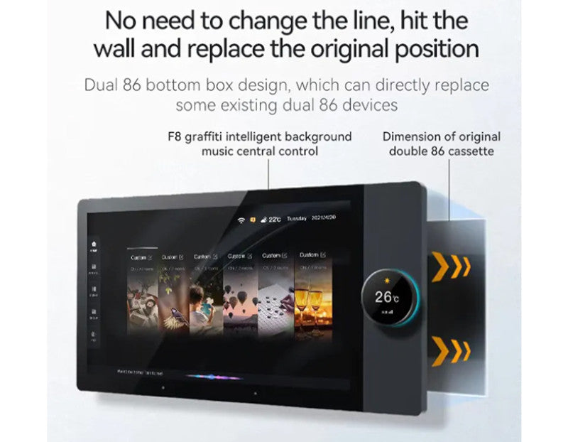 Smart Home Multi-functional Touch Screen Control Panel 6-inch