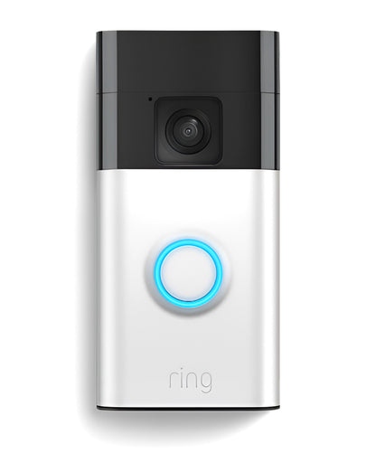 Ring 8VR1SZ-SME0 2nd Generation Satin Nickel Video Doorbell