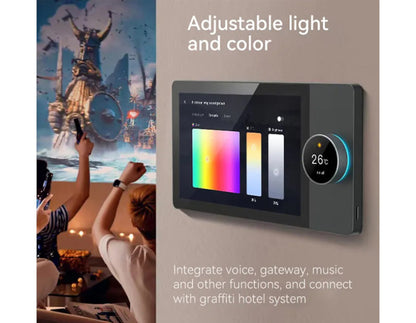 Smart Home Multi-functional Touch Screen Control Panel 6-inch