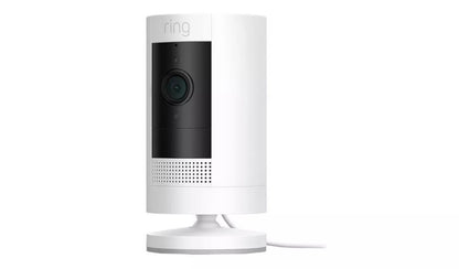 Ring Stick Up Plug-in Cam (Indoor/Outdoor) - White