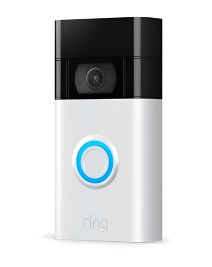 Ring 8VR1SZ-SME0 2nd Generation Satin Nickel Video Doorbell