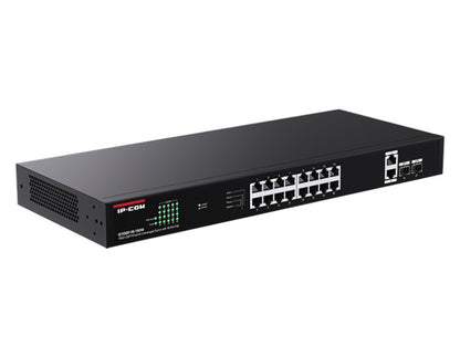 G1120P-16-150W 18GE+2SFP Ethernet Unmanaged Switch With 16-Port PoE