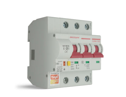 WIFI Metering Circuit Breaker Switch Leakage Protection Power Energy 3P 63A