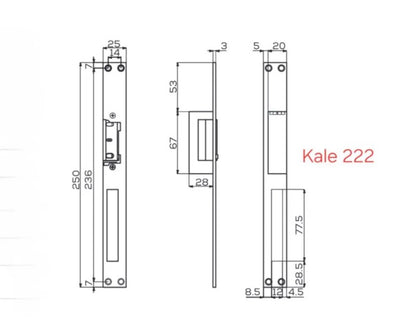 Electrical Strikes For Latch + Bolt Locks