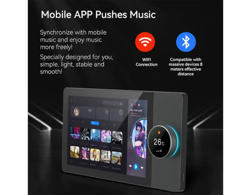 Smart Home Multi-functional Touch Screen Control Panel 6-inch