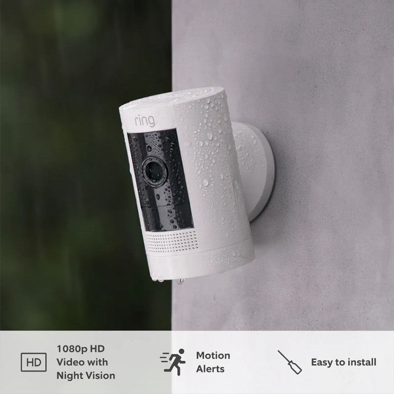 Ring Stick Up Cam Battery HD security camera - White