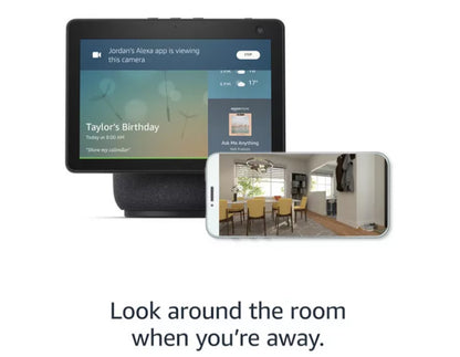 Echo Show 10 (3rd Gen) HD smart display - Charcoal
